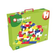 Hubelino - Marble Run Big Building Box - 213 Pieces