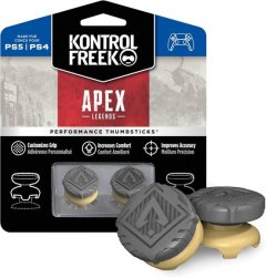 Pro Gaming Thumbstick Grips for PS5/PS4 | KontrolFreek Apex-Grey
