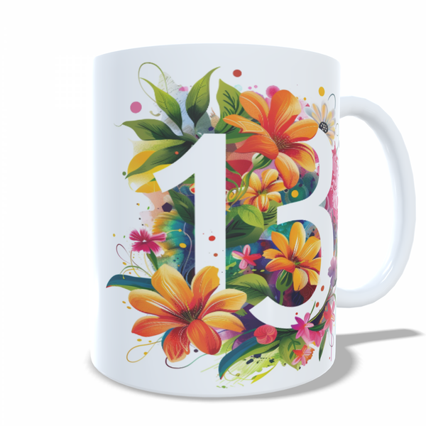 Happy 13th Birthday Mug
