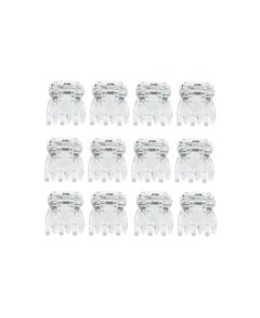 Transparent Mini Hair Claws- 95 Pack