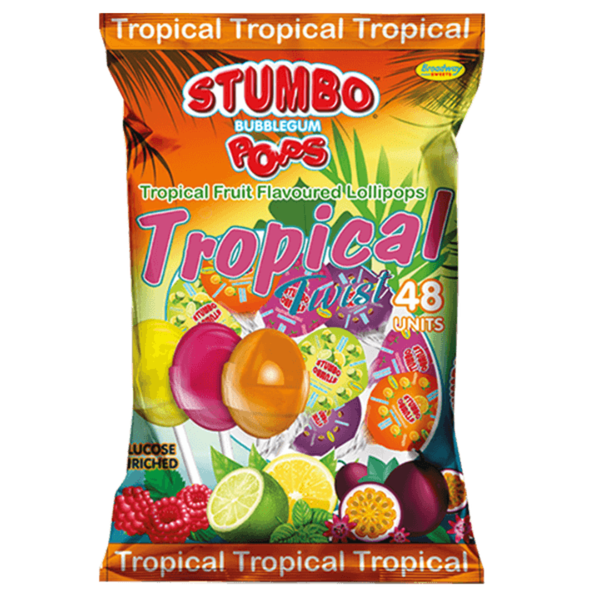 Stumbo Lollipops - Tropical Twist 48's