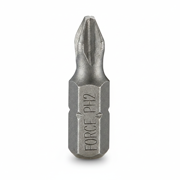 Force Phillips Bit 3 Size 1/4-inch Hex Shank 50mm Durable Tool Accessory