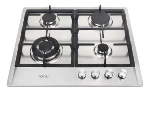 Totai 03/TS4BNR-SS - Gas Hob 4 Burner- Stainless Steel