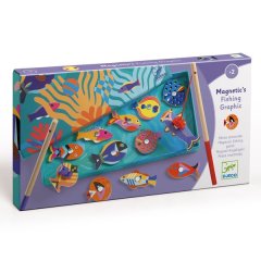 Djeco Magnetic Fishing Game - Fishing Graphic