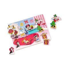 Melissa &amp; Doug Disney Minnie Mouse Chunky Wooden Puzzle