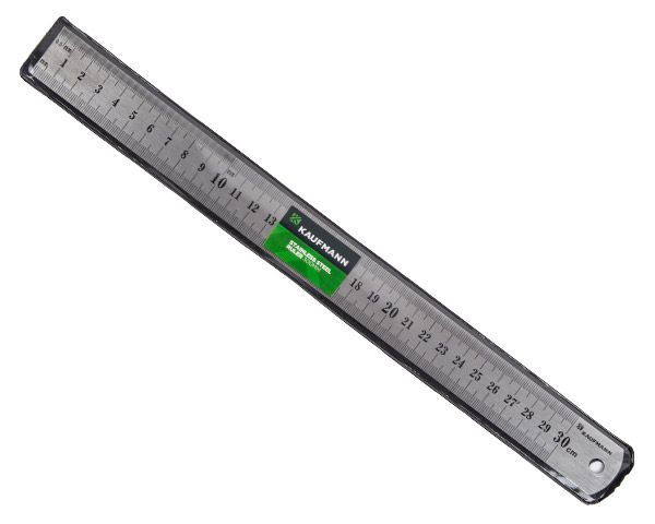 Kaufmann Steel Ruler - 300mm