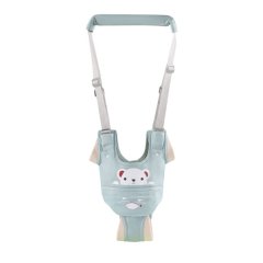 Green Baby Walking Harness Handheld Adjustable Baby Walker Assistant Belt