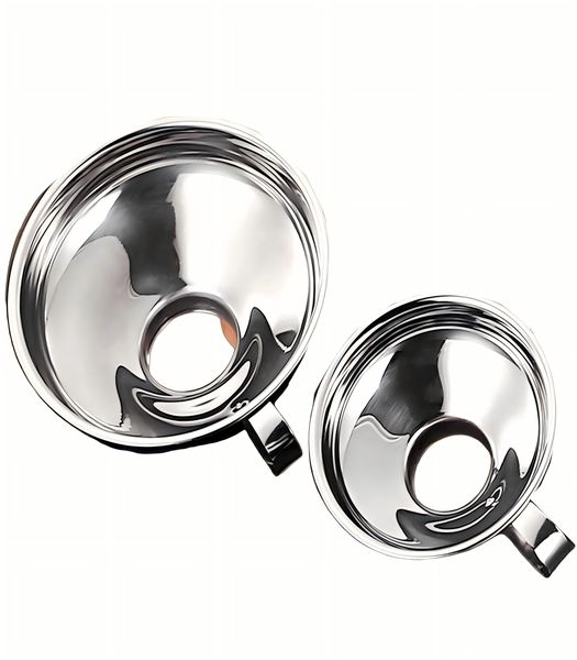 ElecTrek-Stainless Steel Funnel Wide Mouth Food Grade Wide Funnel Kit