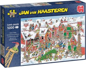 Jumbo Jan van Haasteren - Santa's Village Puzzle - 5000 Pieces