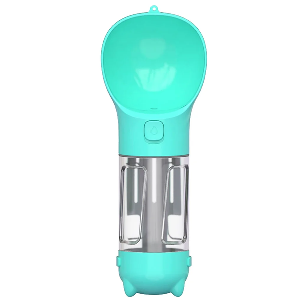 Pet Dog Water Bottle Portable Water Bowl Dispenser Cat Food Container