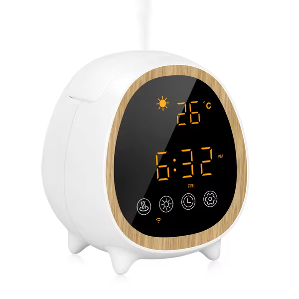 Smart Life Tuya WIFI Essential Oil Aroma Diffuser Temperature Weather Time