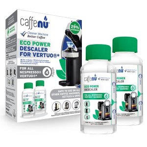 Caffenu Eco Descaler for Nespresso Vertuo - Value pack (4 Uses)