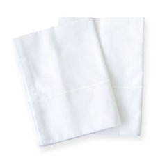 Mingo Rose Satin-Stitch Cot Pillowcases
