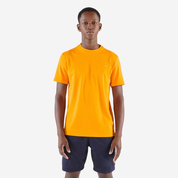 Kiprun Men's Breathable Running T-Shirt-Dry 500 - Orange