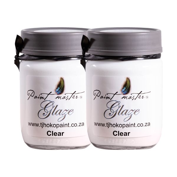 Tjhoko Paint Clear Glaze - Pack of two 250ml