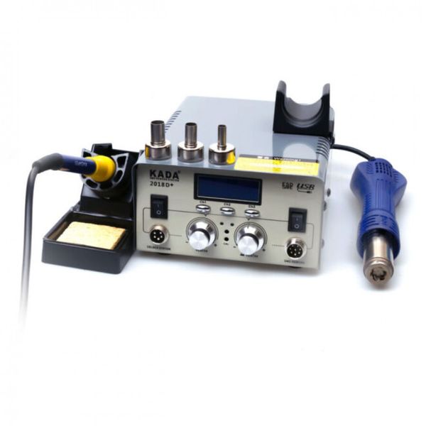 Kada Hot Air Soldering Iron Station 2018D+ 2 in1