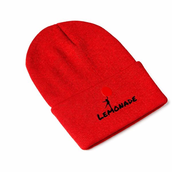 Lemonade Red Beanie Hat