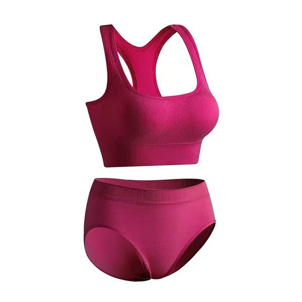 Women's Workout High Waist Gym Outfit Yoga Shorts Sets - Black