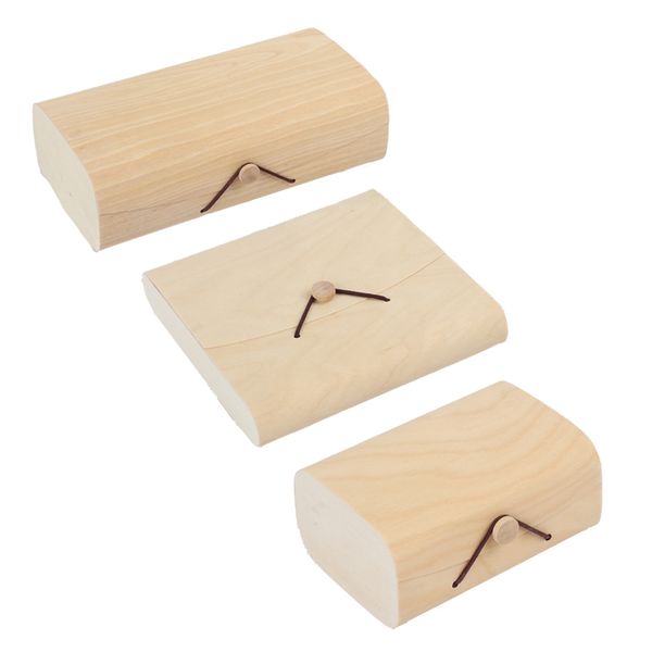 Craft Decor Wooden Jewellery - Cosmetics Storage Organizer Boxes 3-Piece