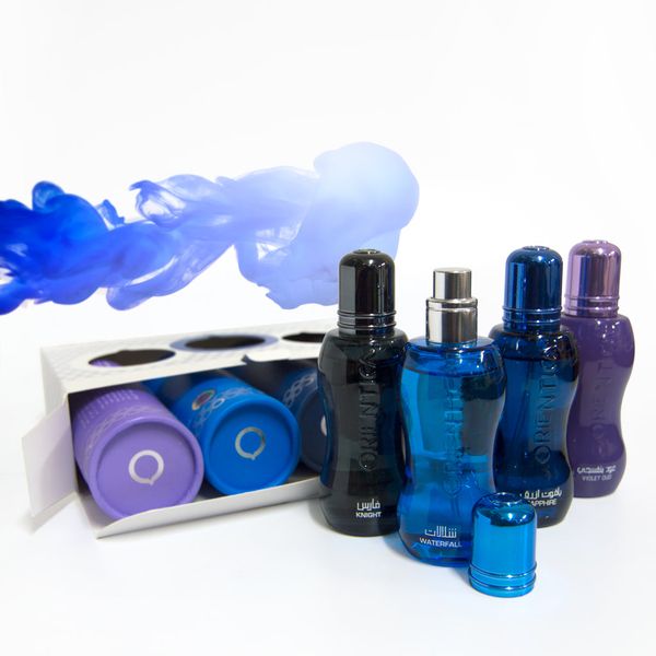 Knight - Waterfall - Sapphire - Violet Oud - 30ml Bottles Combo Set