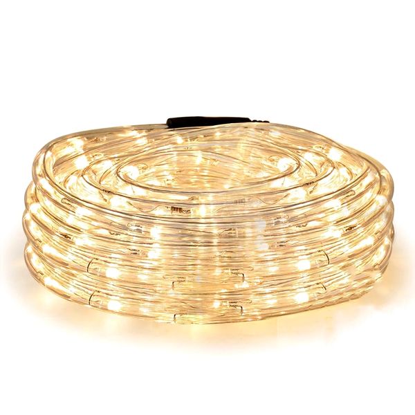 10m Led Rope Light Strip Light Waterproof Warm White