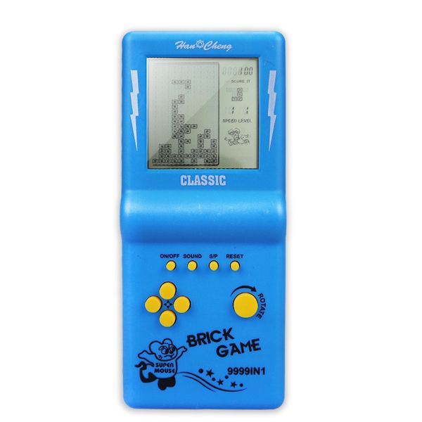 Large Screen Tetris Game Console Classic Retro Handheld Game Player