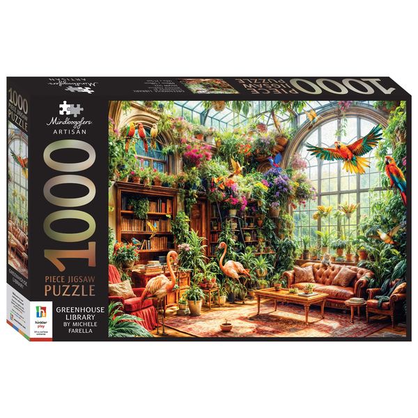 Mindbogglers Artisan 1000 Piece Greenhouse Library