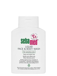 Sebamed Classic Liquid Face and Body Wash - 200ml