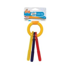 Nylabone Puppy Teething Keys - Bacon Flavoured