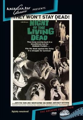 Night of The Living Dead - (Region 1 Import DVD)