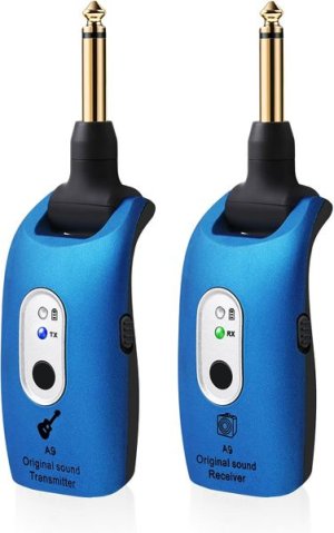 Wireless Guitar System 2.4GHz Wireless Transmitter Receiver for Guitar Bass