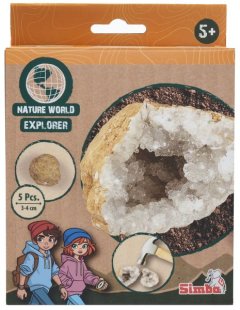 Nature World Explorer Geodes 5 Pack