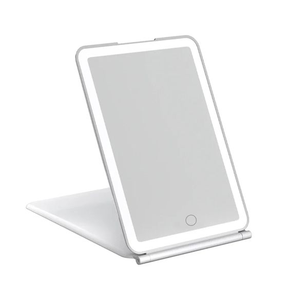 LED Folding LED Rechargeable Travel Vanity Mirror