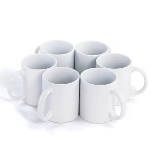 Sublimation 12 Ceramic 11oz mugs +12 mug boxes