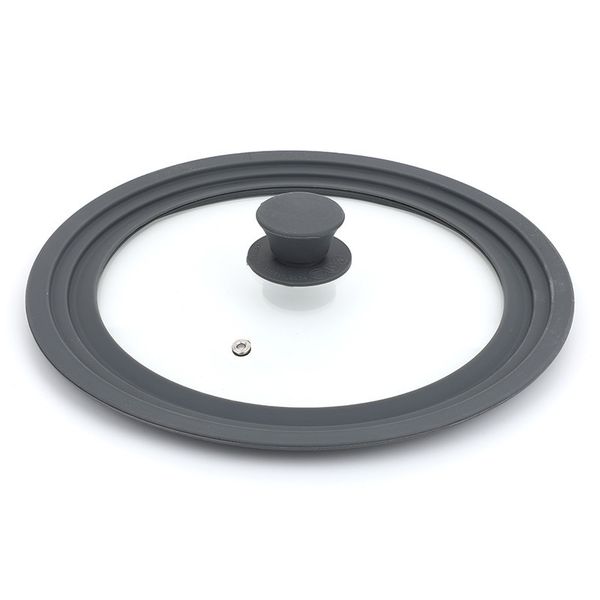 Universal Lid Heat Resistant Tempered Glass Frying Pan Lid - Various Sizes