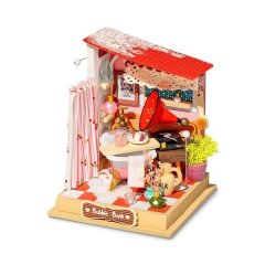 Robotime Miniature DIY House - Bubble bath (Bathroom) - 59pcs