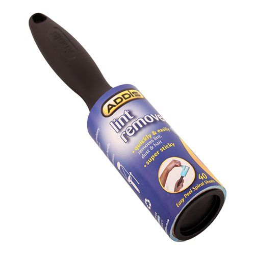 Bulk Pack 5 X Addis Lint Remover 40 Sheet Per Roll