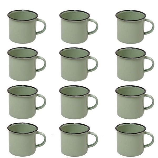 Enamel Coffee Mugs for Camping