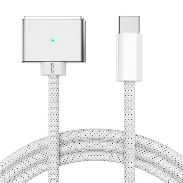140W Fast Charging USB-C to Magnetic 3 Cable 2m Compatible MacBook Pro Air