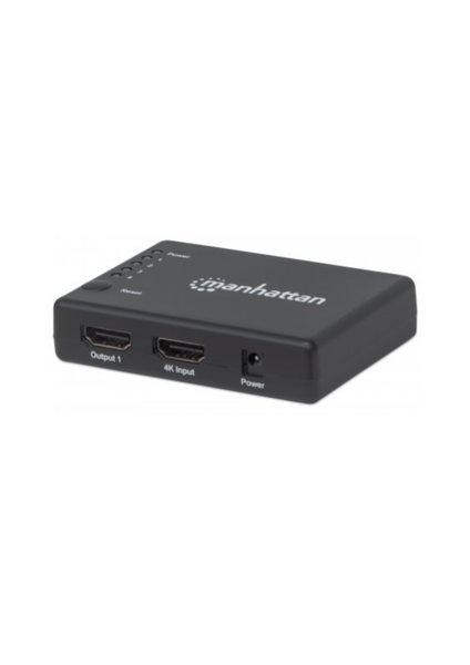 Manhattan 4K Compact 4-Port HDMI Splitter - 4K@30Hz