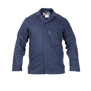 The Continental Flame Retardant Overall Jacket - Navy Blue
