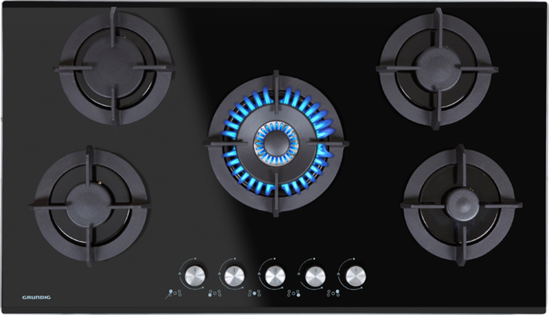 Grundig 90cm Gas on Glass Hob - GIGG 9235150 X