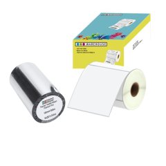 Thermal Transfer Wax Resin Ribbon 100mm x 300m+ rolls 102mm x 102mm x 1500m