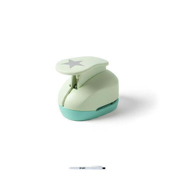 Star Shaped Hole Puncher 25mm for Crafts &amp; DIY Projects With ReVibe Pen