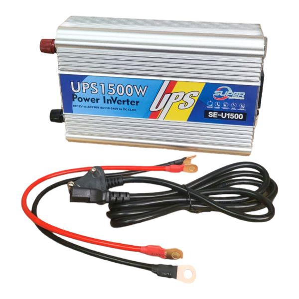 Multifunction Socket Power Inverter 12V DC To AC 1500W