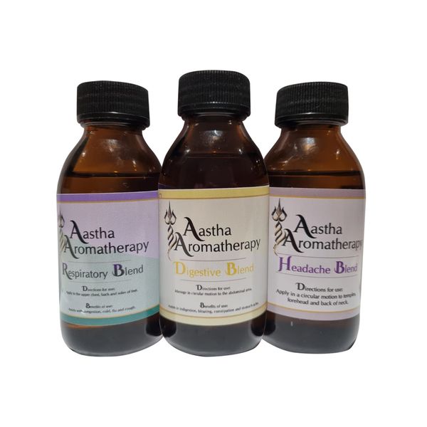Headache Respiratory &amp; Digestive Oil Blend Combo Pack