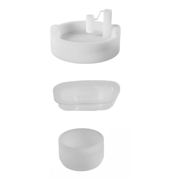 3 Pieces Tumbler Dust-Proof Lid &amp; Leak-Proof Plug Set for V2 Tumbler Cup