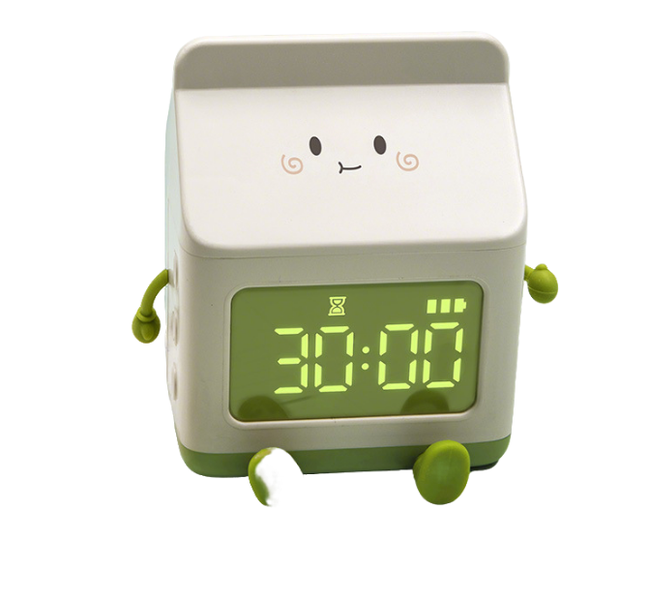 Soothing Smiley Square Alarm Clock