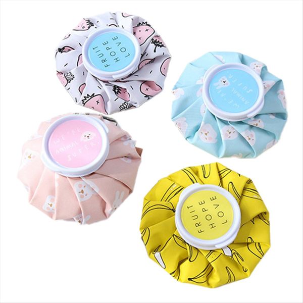 4 Piece Reusable Ice Pack Hot and Cold Hot Water Bottle