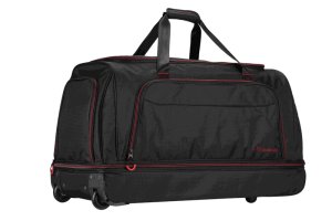 Travelwize Asteroid 110L Soft Travel Trolley Duffle Bag - Black